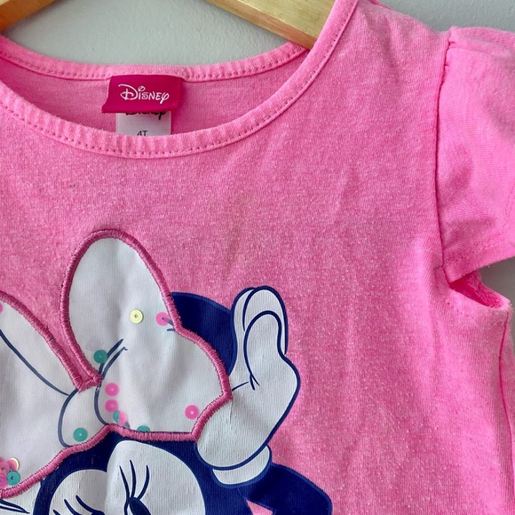 Disney Minnie Mouse Girl T-Shirt, Size 4 - Picture 5 of 7